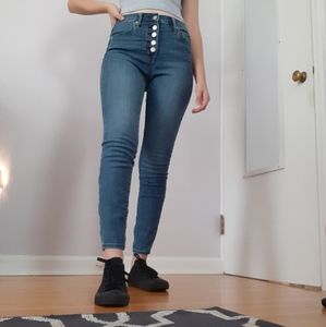 Gap High Rise Skinny Jeans size 27 R